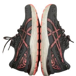 Womens Asics 6.5 Dynamic Duomax Size 6.5 Gray Pink Running Athletic